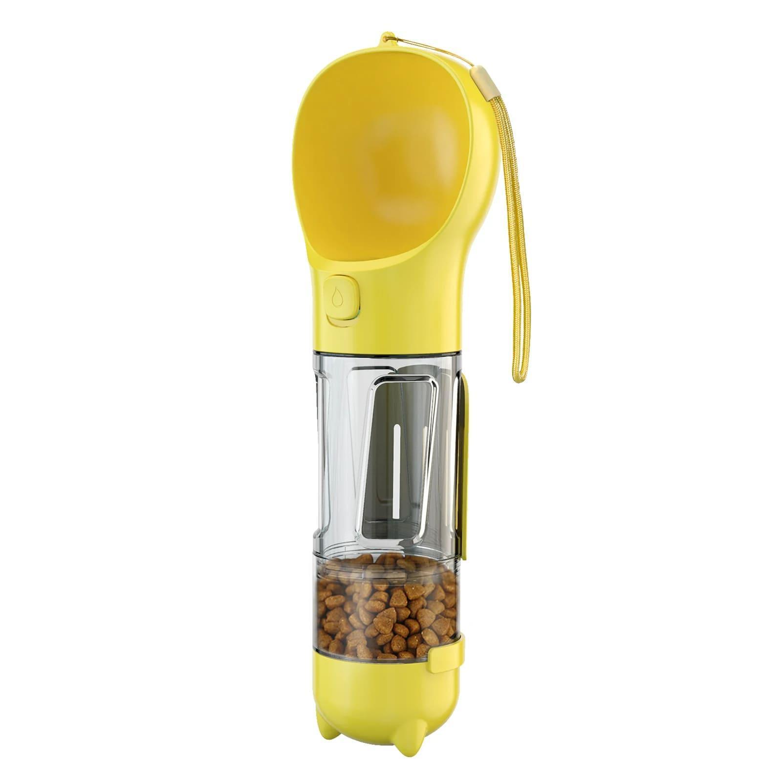 Garrafa Multifuncional 4 em 1 para Pet - Daily Ease - Pulinhos