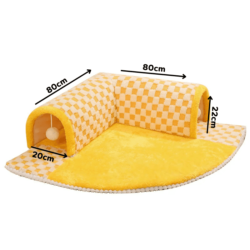 Túnel Tapete para Gatos - Pulinhos