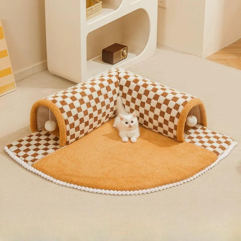Túnel Tapete para Gatos - Pulinhos