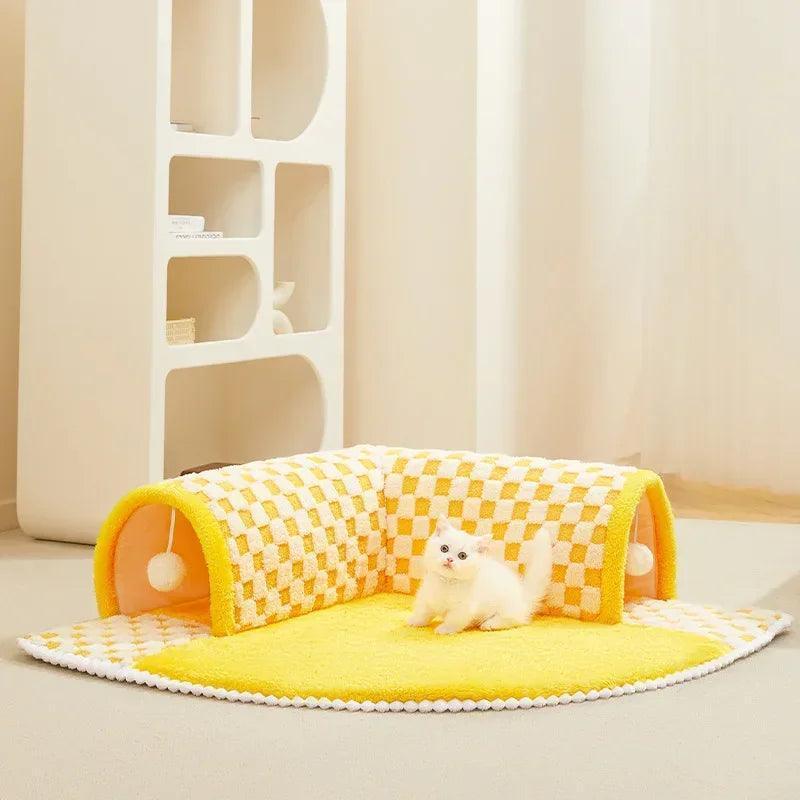 Túnel Tapete para Gatos - Pulinhos