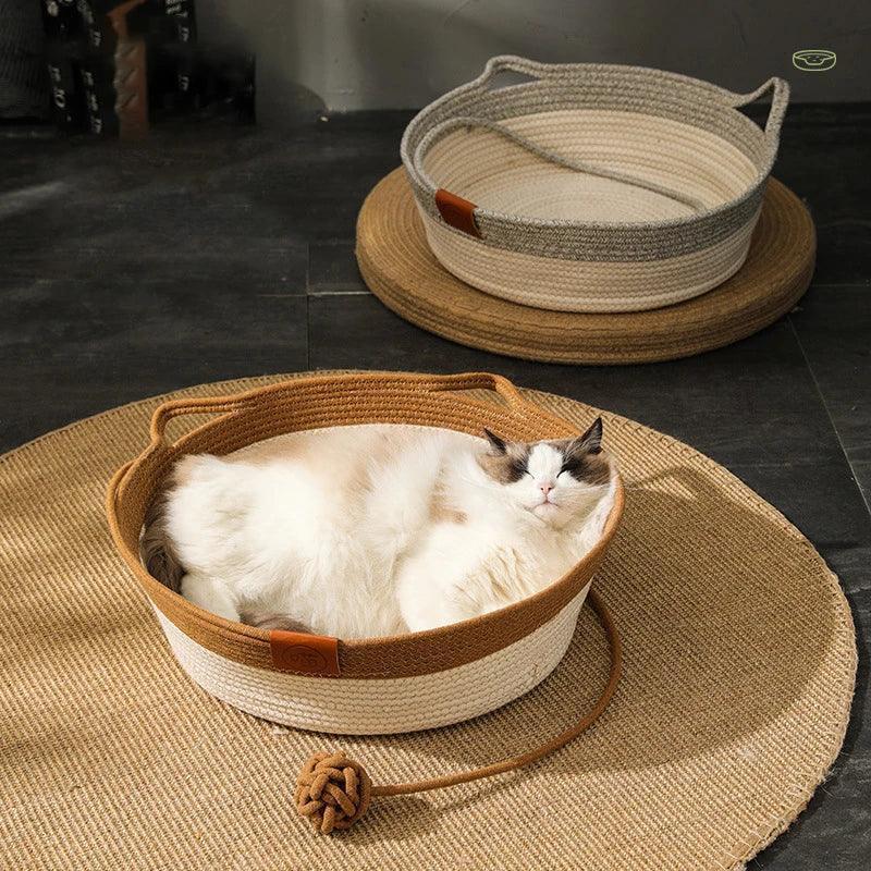 Cama de Gato Elegante e Confortável - Pulinhos