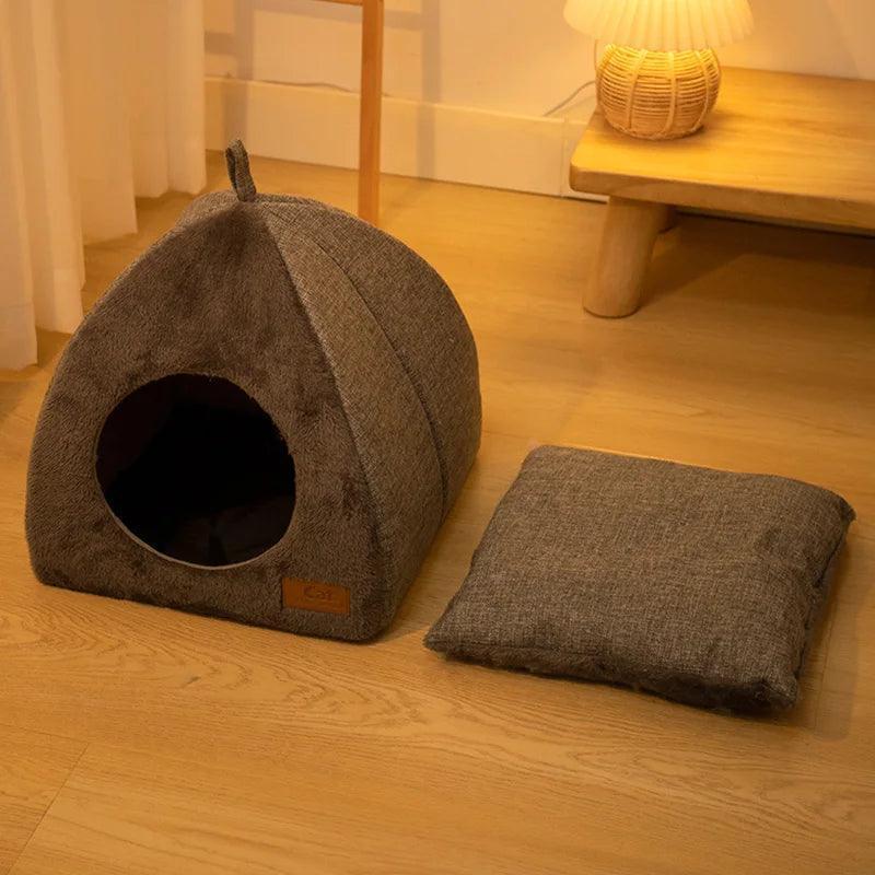 Cabana Aconchegante para Gatos - HappyCat - Pulinhos