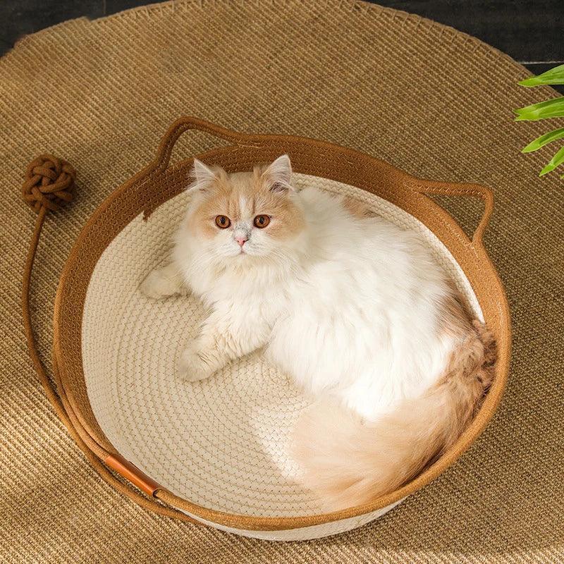 Cama de Gato Elegante e Confortável - Pulinhos