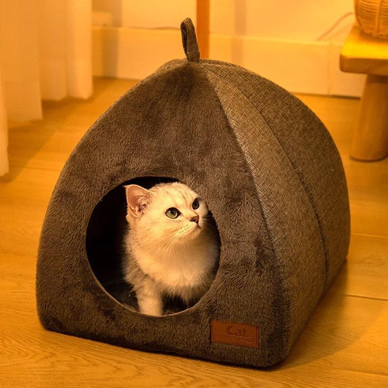 Cabana Aconchegante para Gatos - HappyCat - Pulinhos