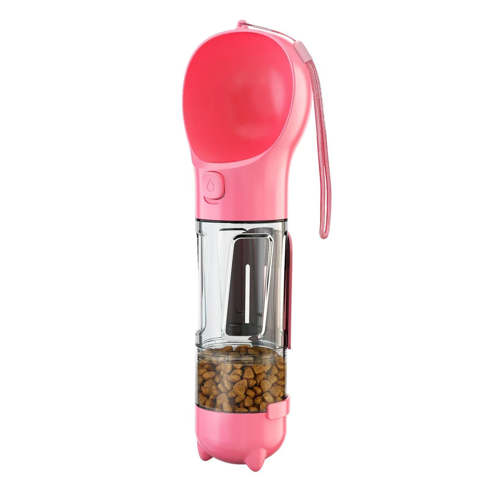 Garrafa Multifuncional 4 em 1 para Pet - Daily Ease - Pulinhos