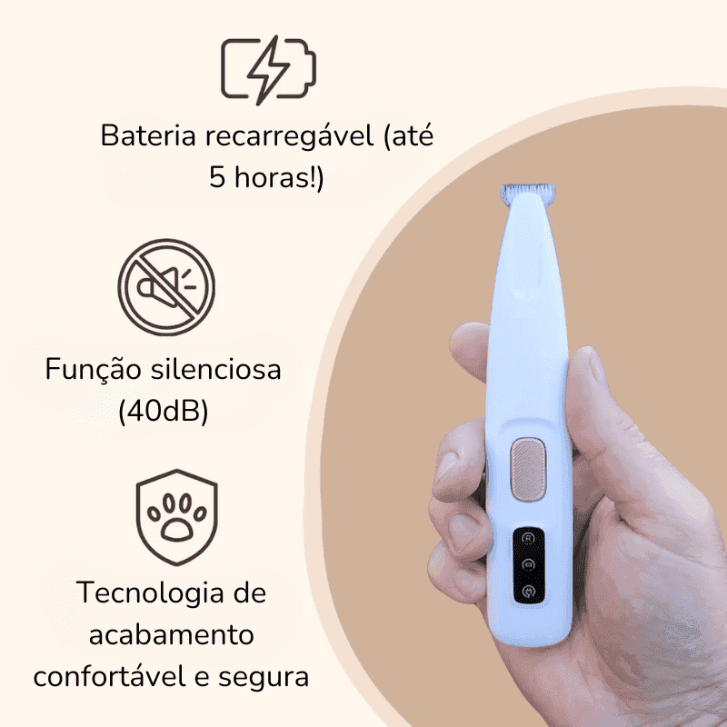 Aparador Elétrico Premium para Cães