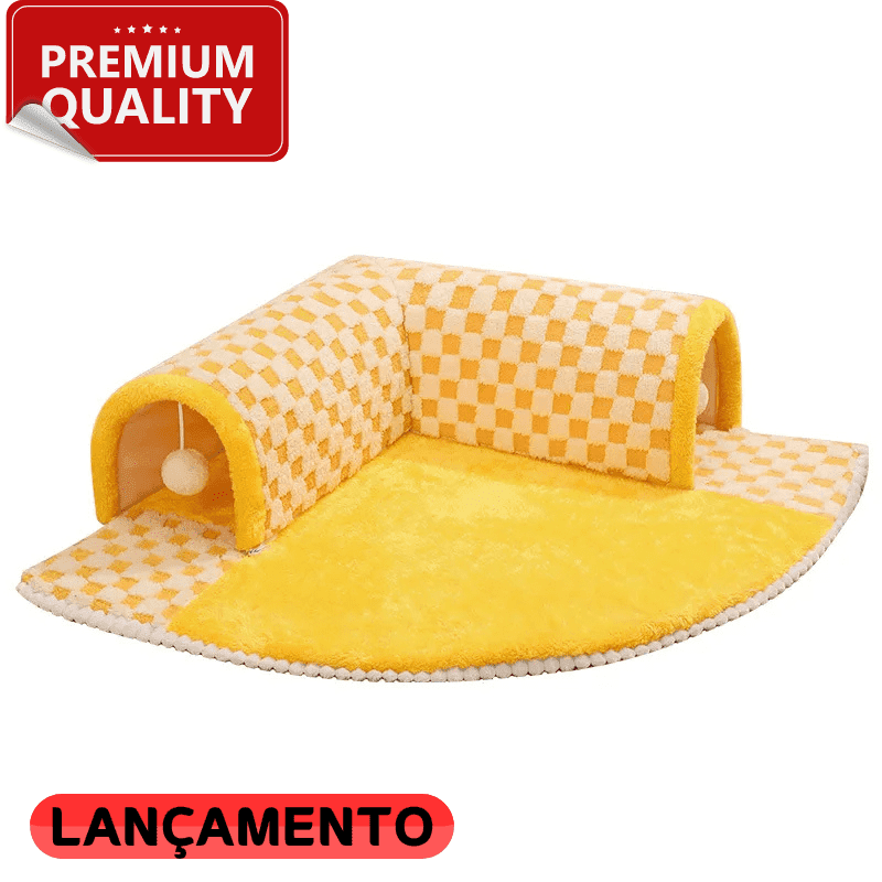 Túnel Tapete para Gatos - Pulinhos