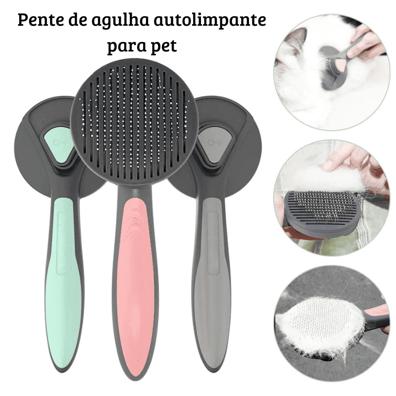 Escova Removedora de Pelos - Hairless - Pulinhos