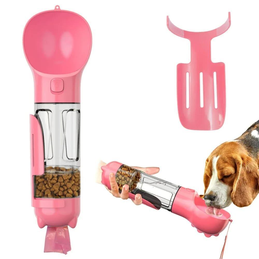 Garrafa Multifuncional 4 em 1 para Pet - Daily Ease - Pulinhos