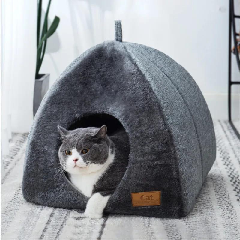 Cabana Aconchegante para Gatos - HappyCat - Pulinhos